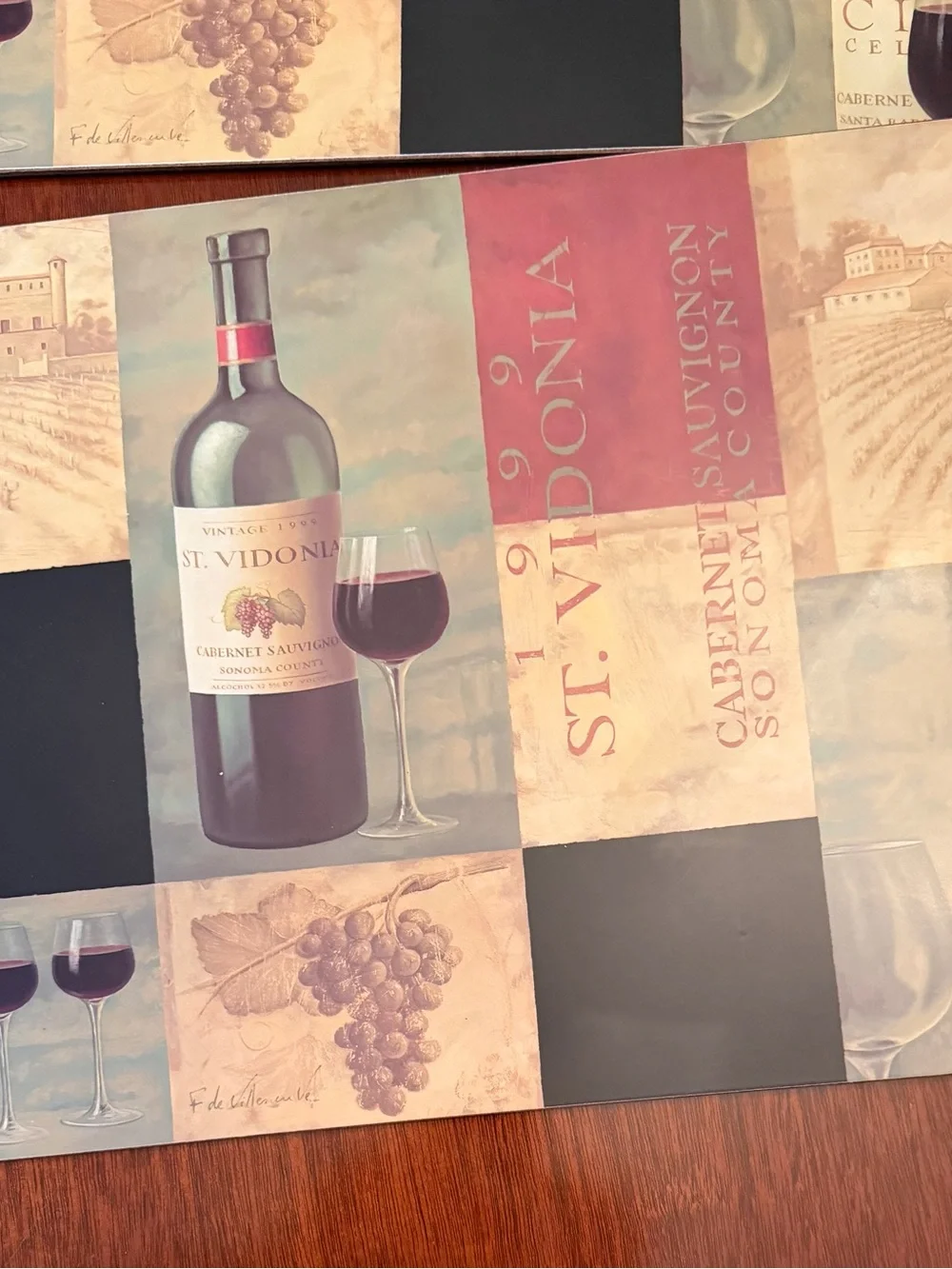N/A set wine